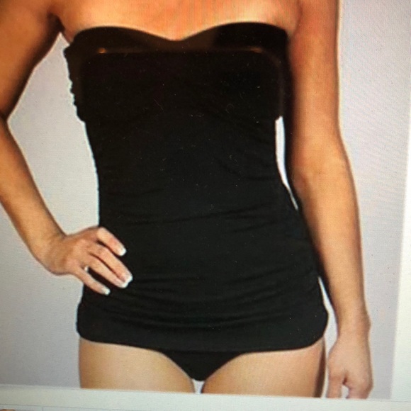 Jantzen halter swimsuit chocolate strapless 8 - Picture 1 of 7